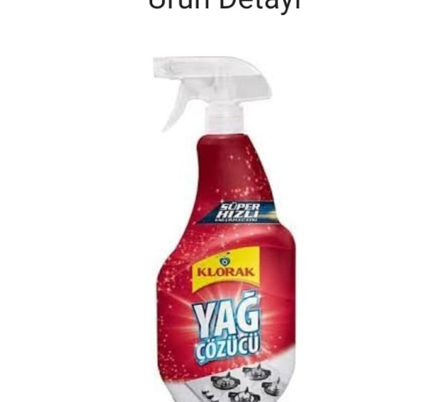 KLORAK YAĞ ÇÖZÜCÜ SPREY 750 ML