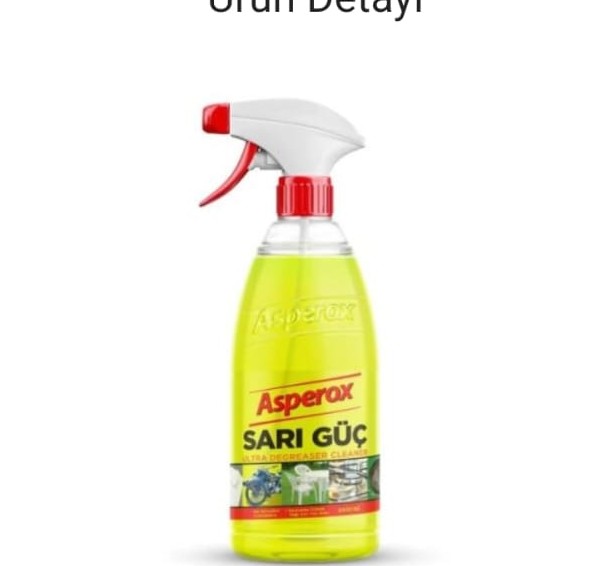ASPEROX ULTRA YAĞ ÇÖZÜCÜ SPREY SARI GÜÇ I LT
