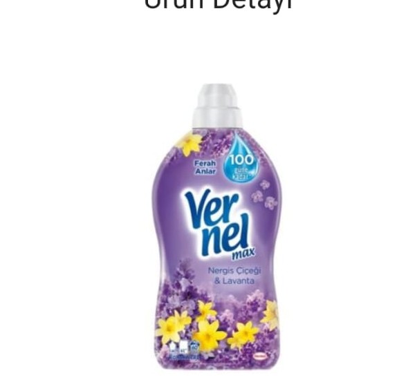 VERNEL MAX KONSANTRE YUMUŞATICISI 1440 ML NERGİS ÇİÇEĞİ&LAVANTA