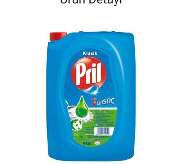 PRIL BULAŞIK DETERJANI ELMA 4 KG