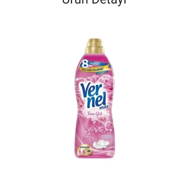 VERNEL MAX YUMUŞATICI TAZE GÜL 960 ML 40 YIKAMA