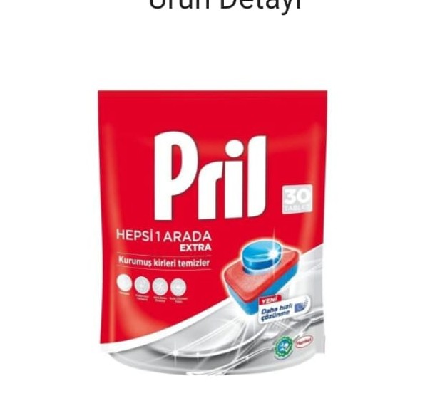 PRIL HEPSİ BİR ARADA 30 TABLET