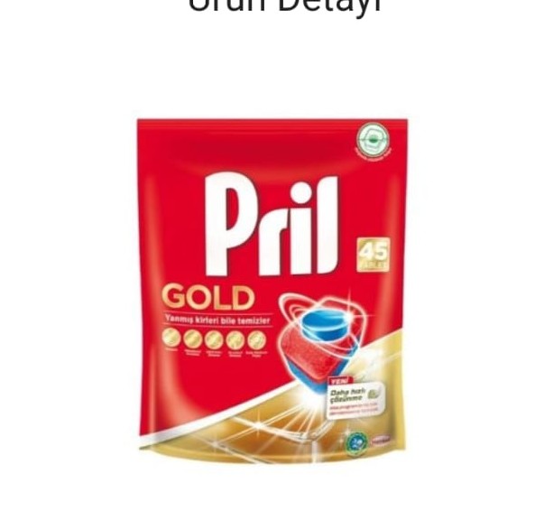 PRIL GOLD 45 YIK BULAŞIK MAK.TABLETİ