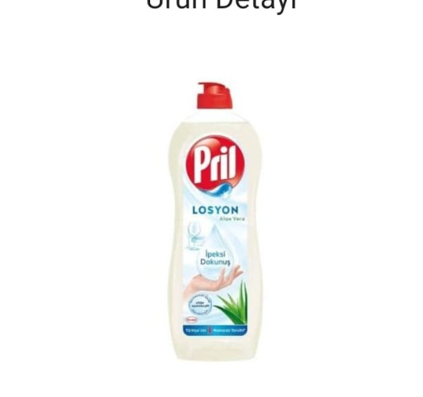 PRIL BULAŞIK DETERJANI LOSYON ALOEVERA 750 ML