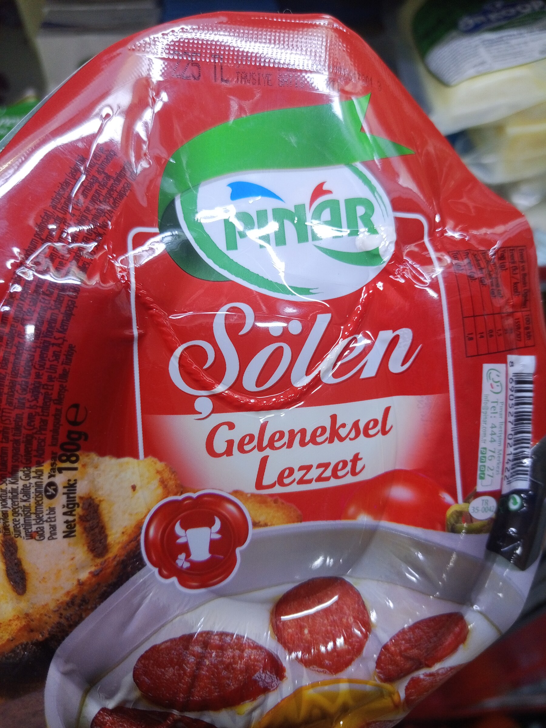 Pınar şölen dana sucuk 180 g