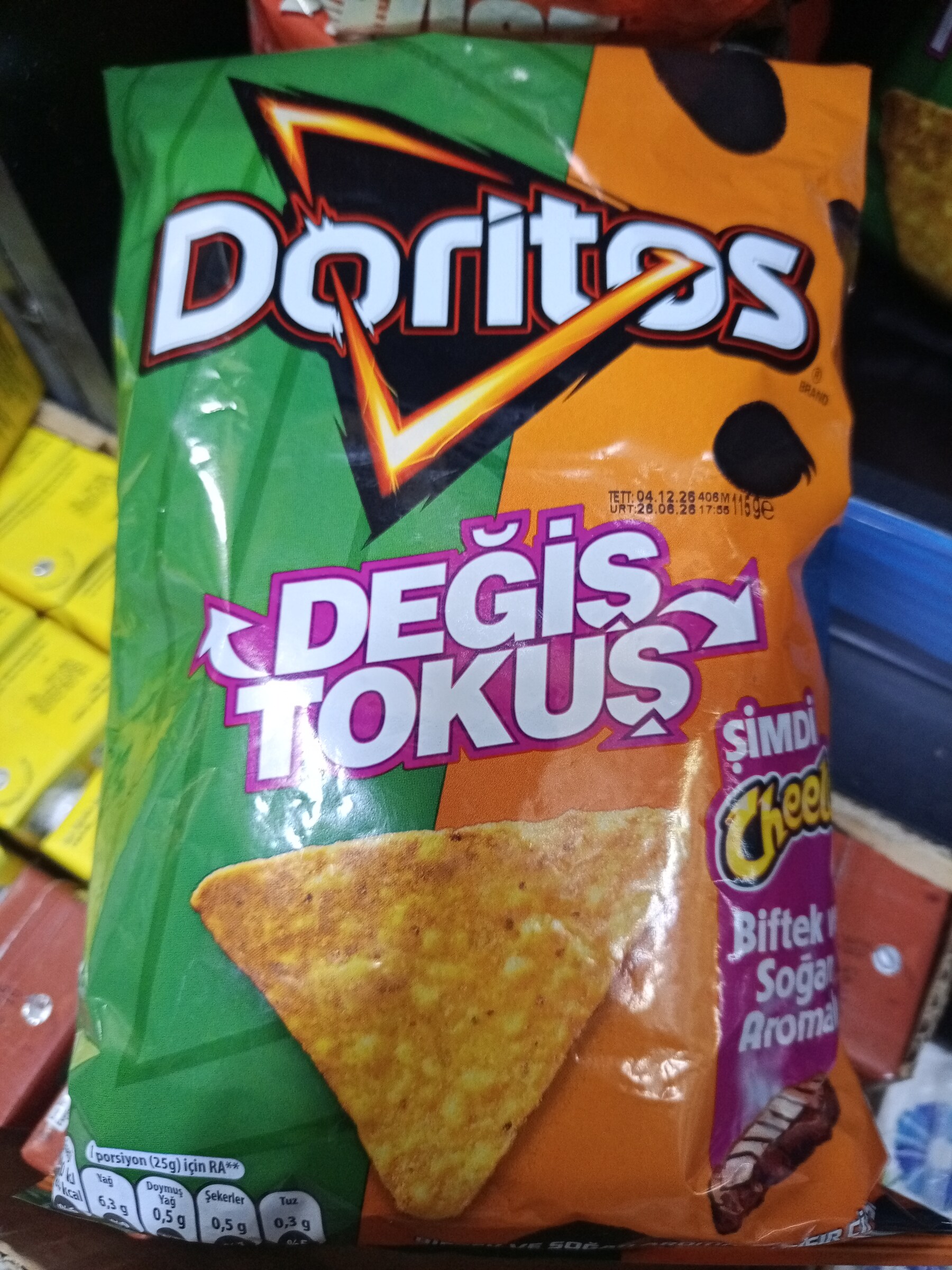 Cheetos baharatlı mısır çerezi 100 g