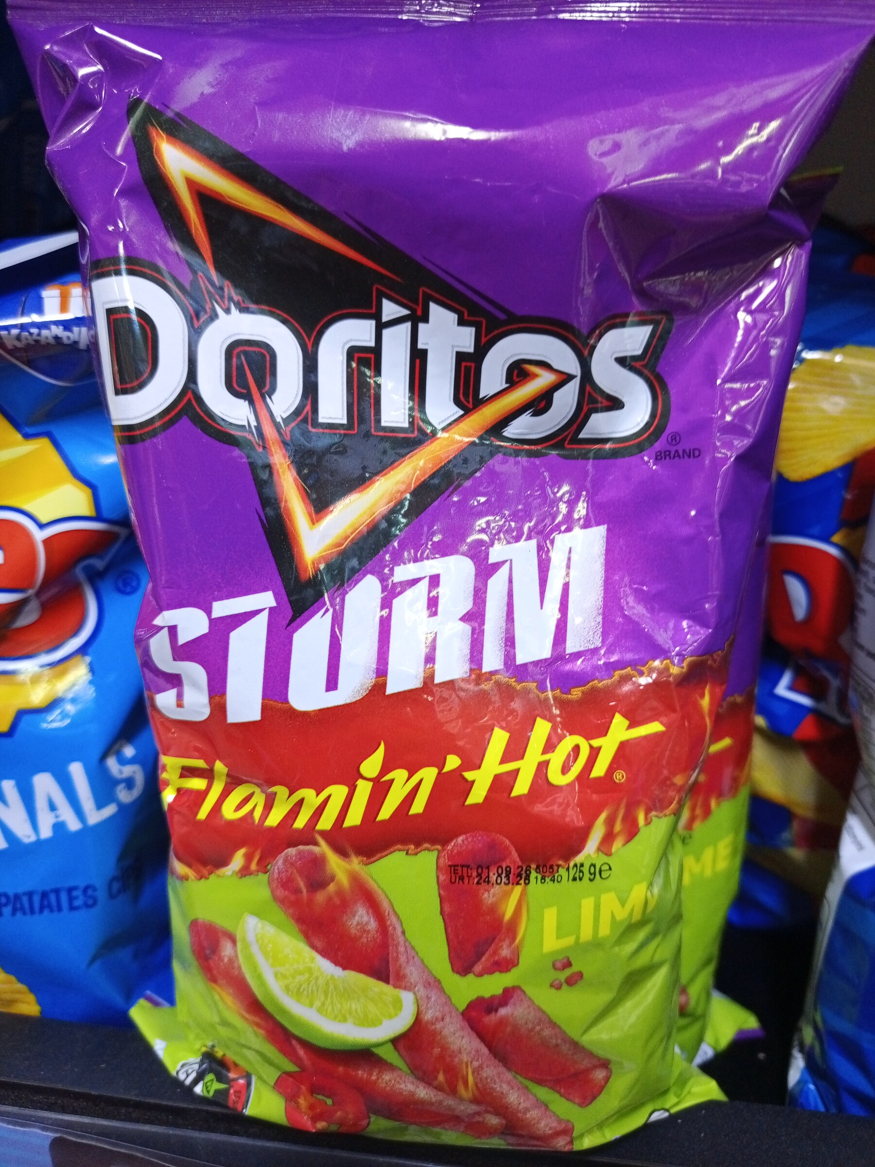 Doritos Storm family hot 125 g