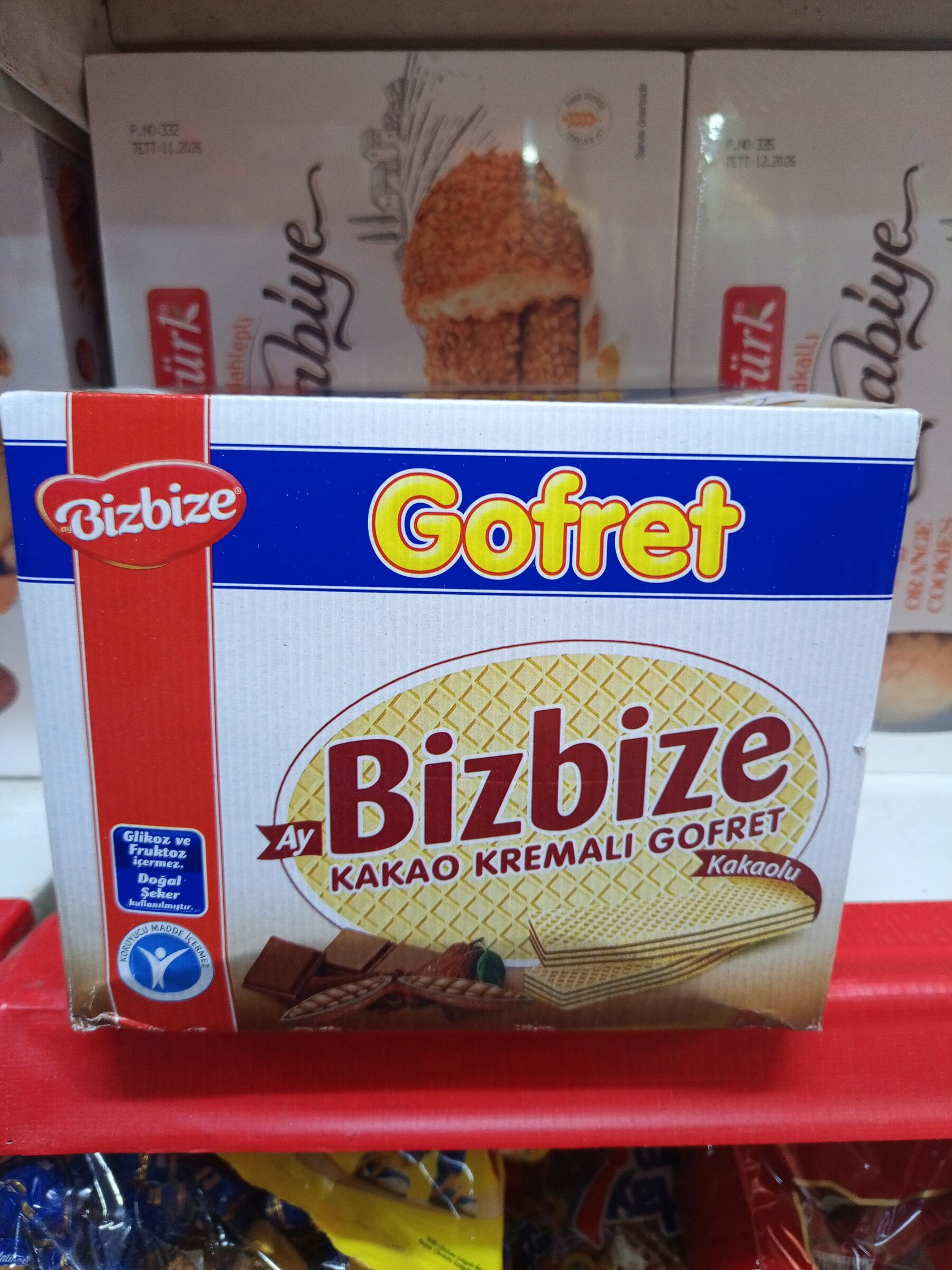 Bizbize Kakao Kremalı gofret