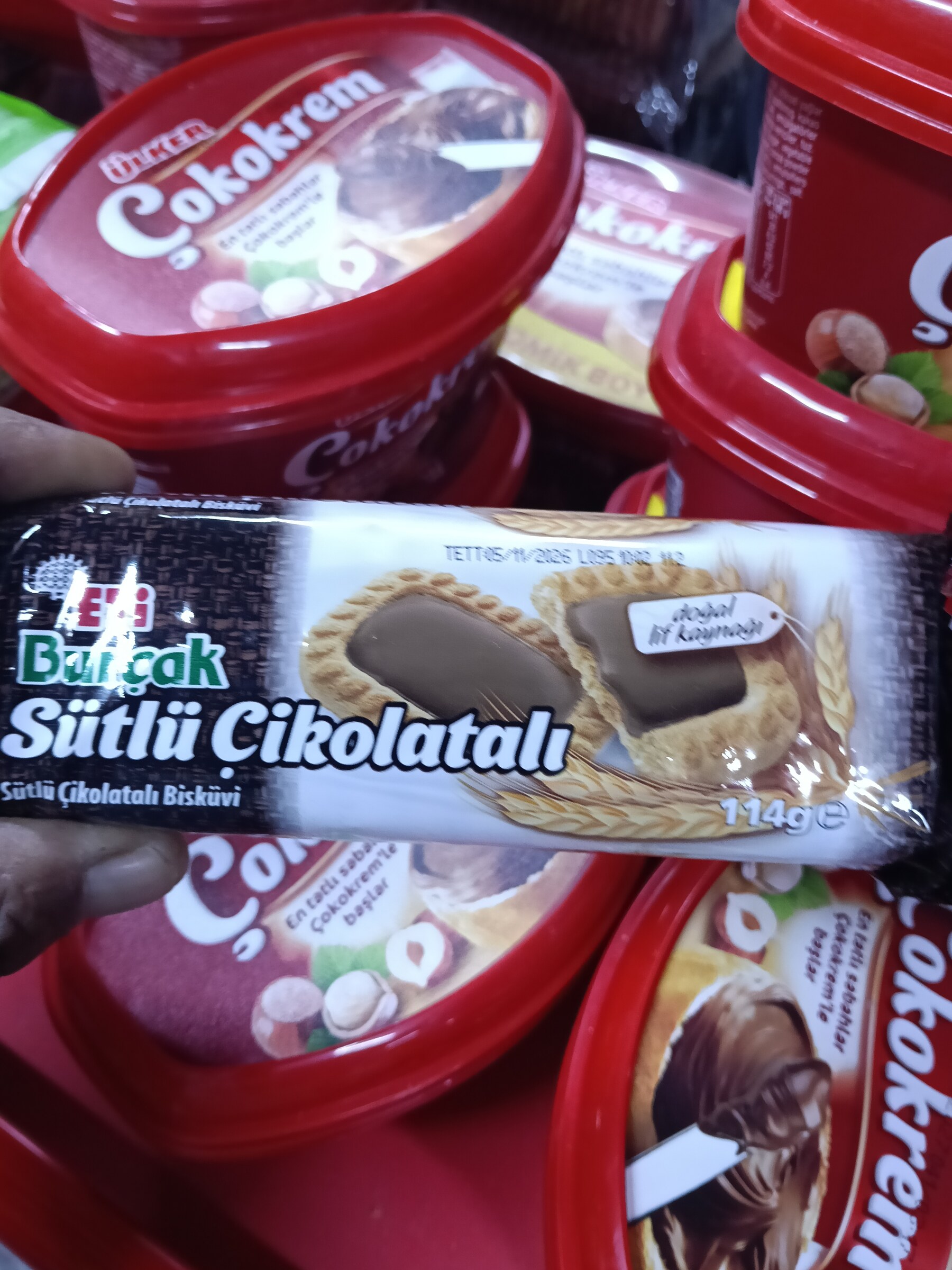 Burçak sütlü çikolatalı 114gr