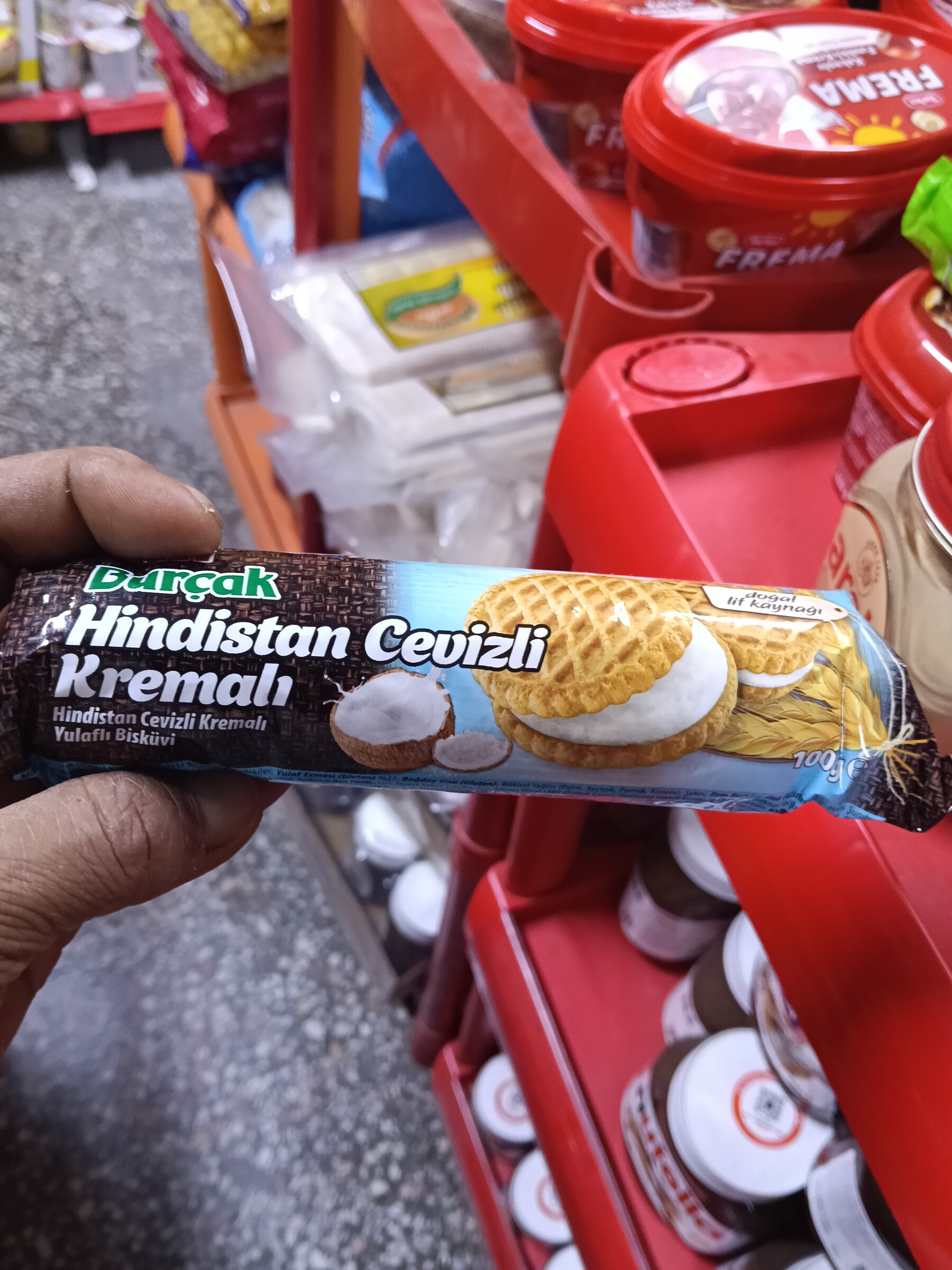 Burçak Hindistanlı cevizli 100gr