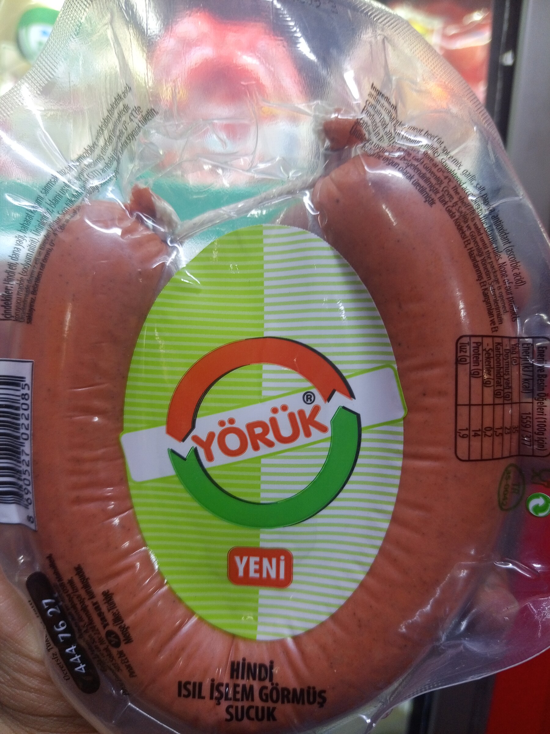 Yörük hindi sucuk 180 g