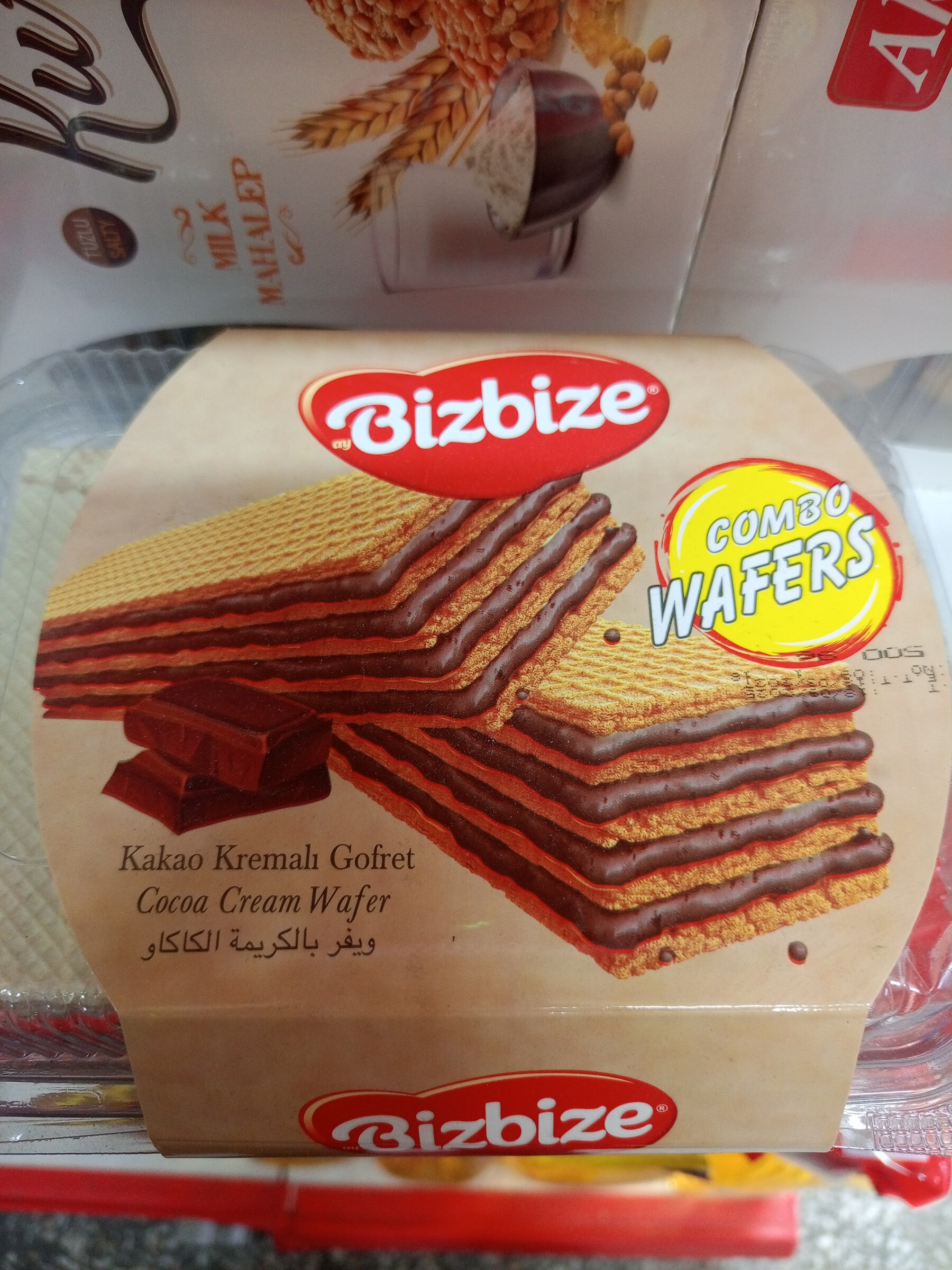 Bizbize Kakao Kremalı Gofret
