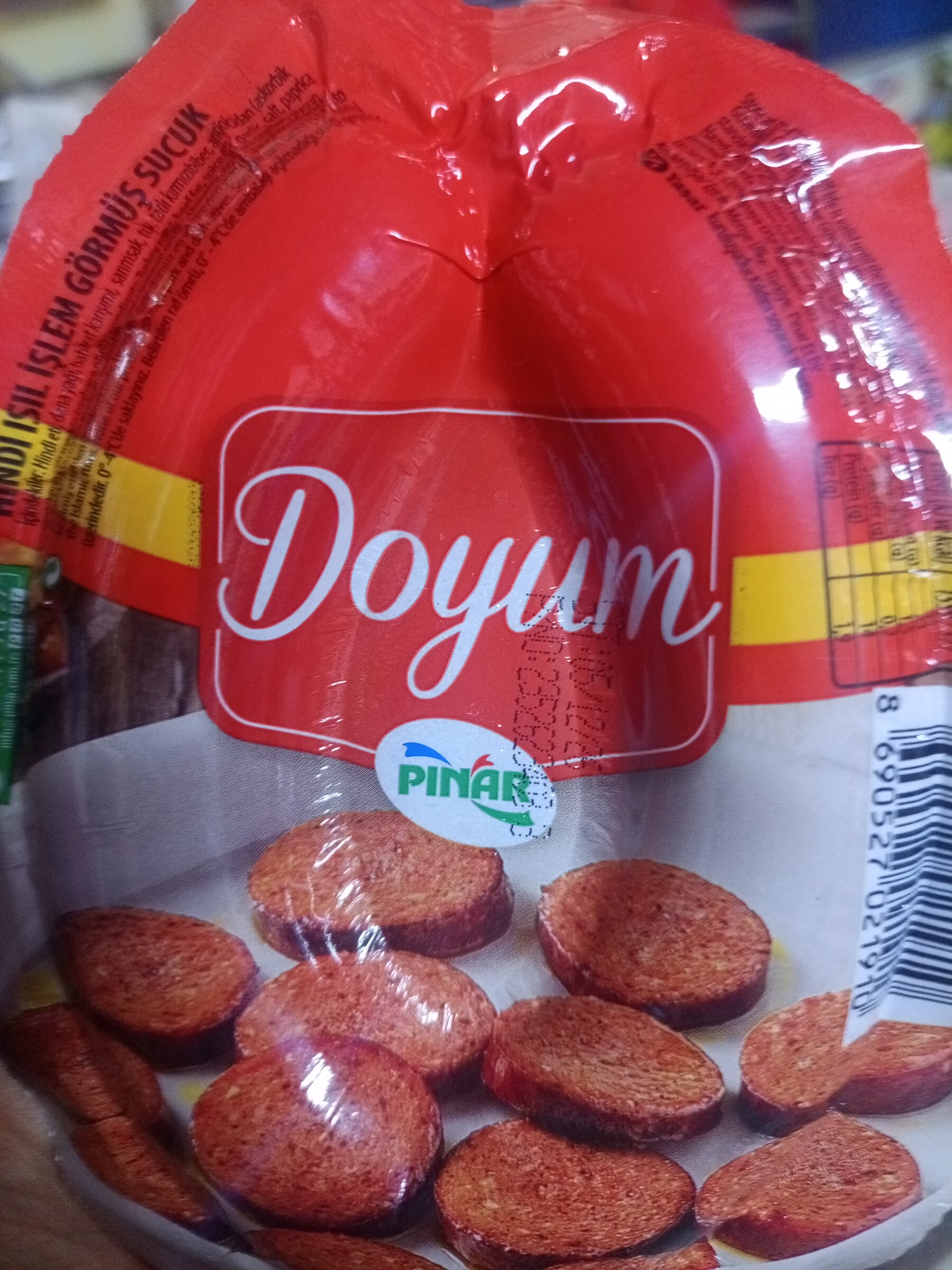 Pınar doyum hindi sucuk 225 g