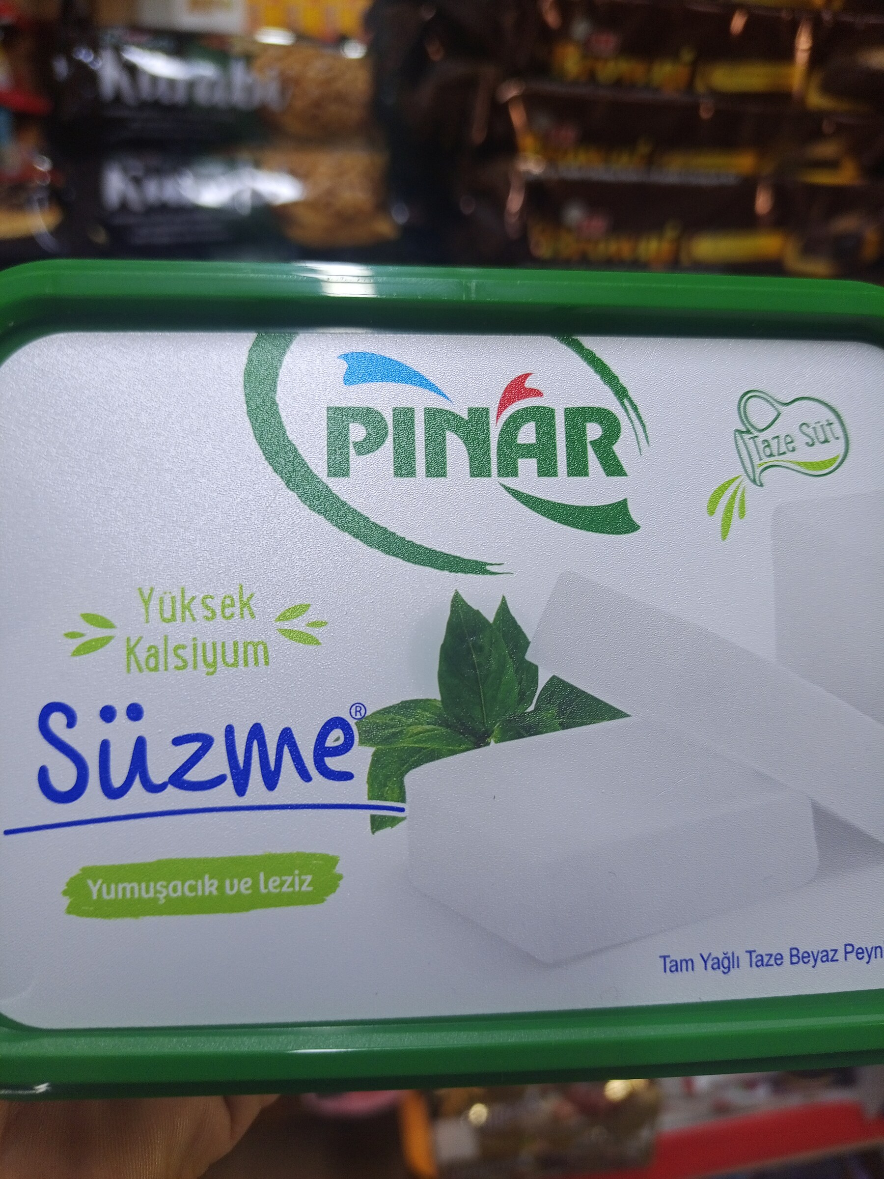Pınar süzme tam yağlı taze peynir 275 g