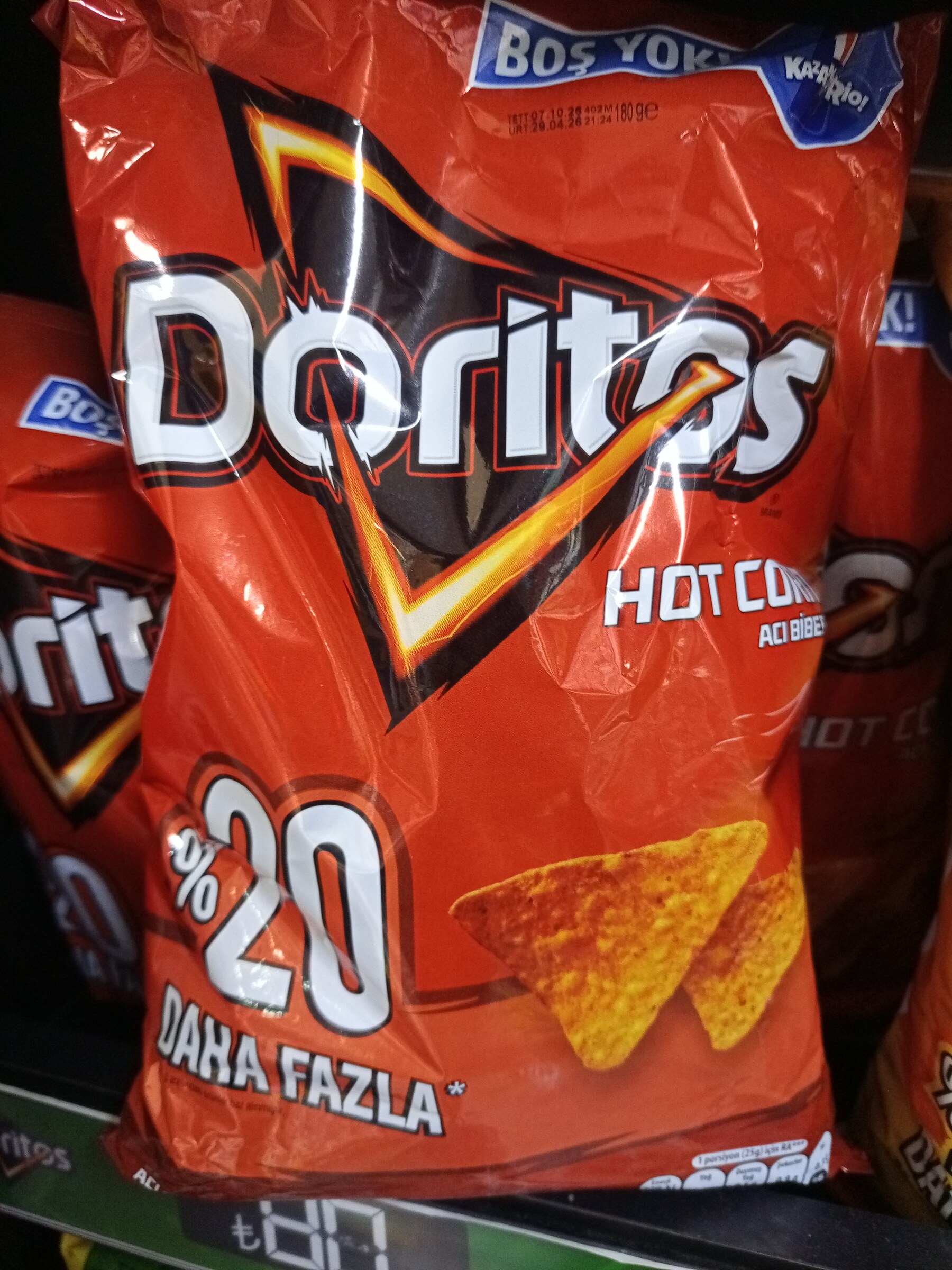 Doritos acı biberli