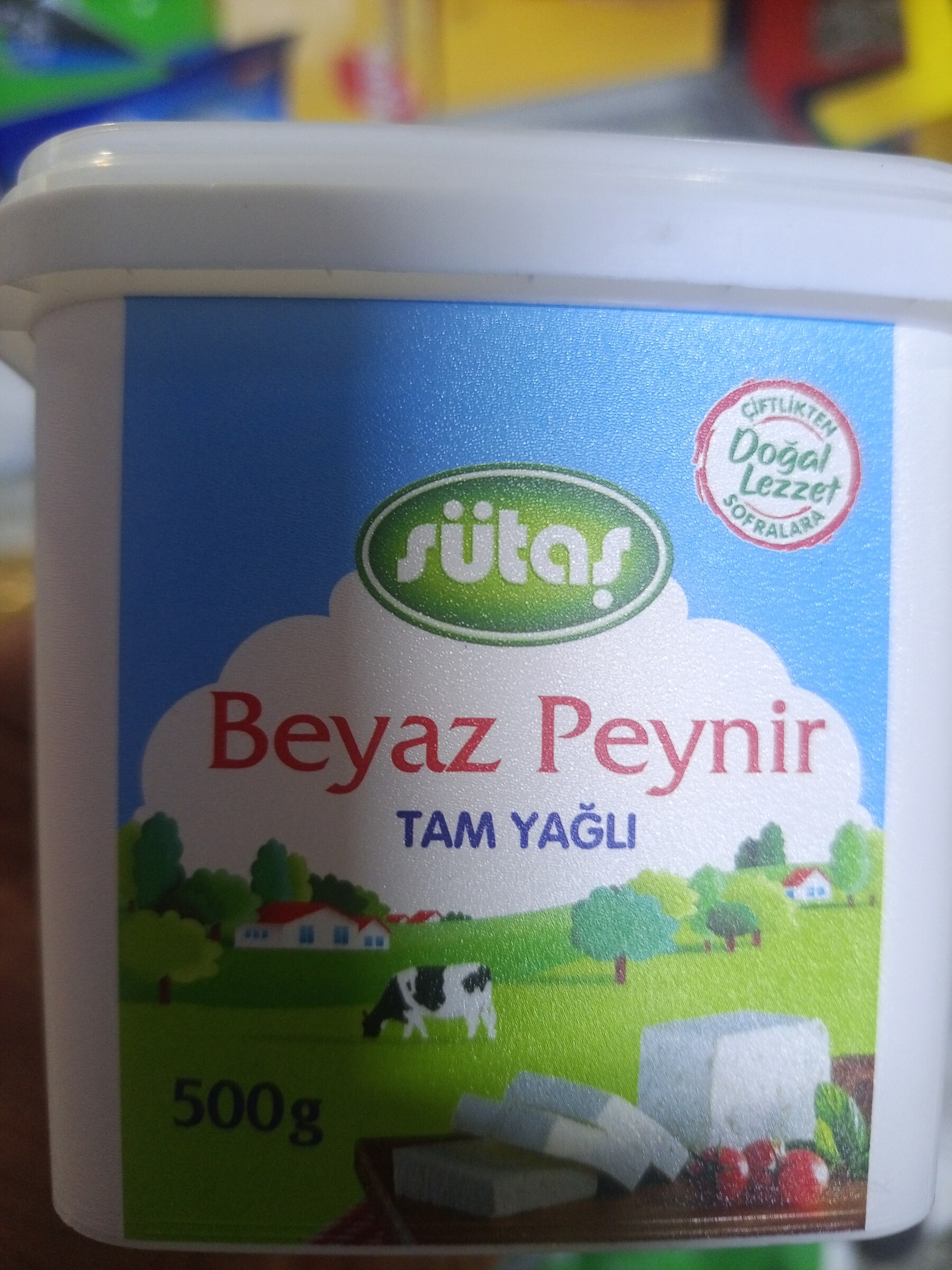 Sütaş tam yağlı beyaz peynir 500 g