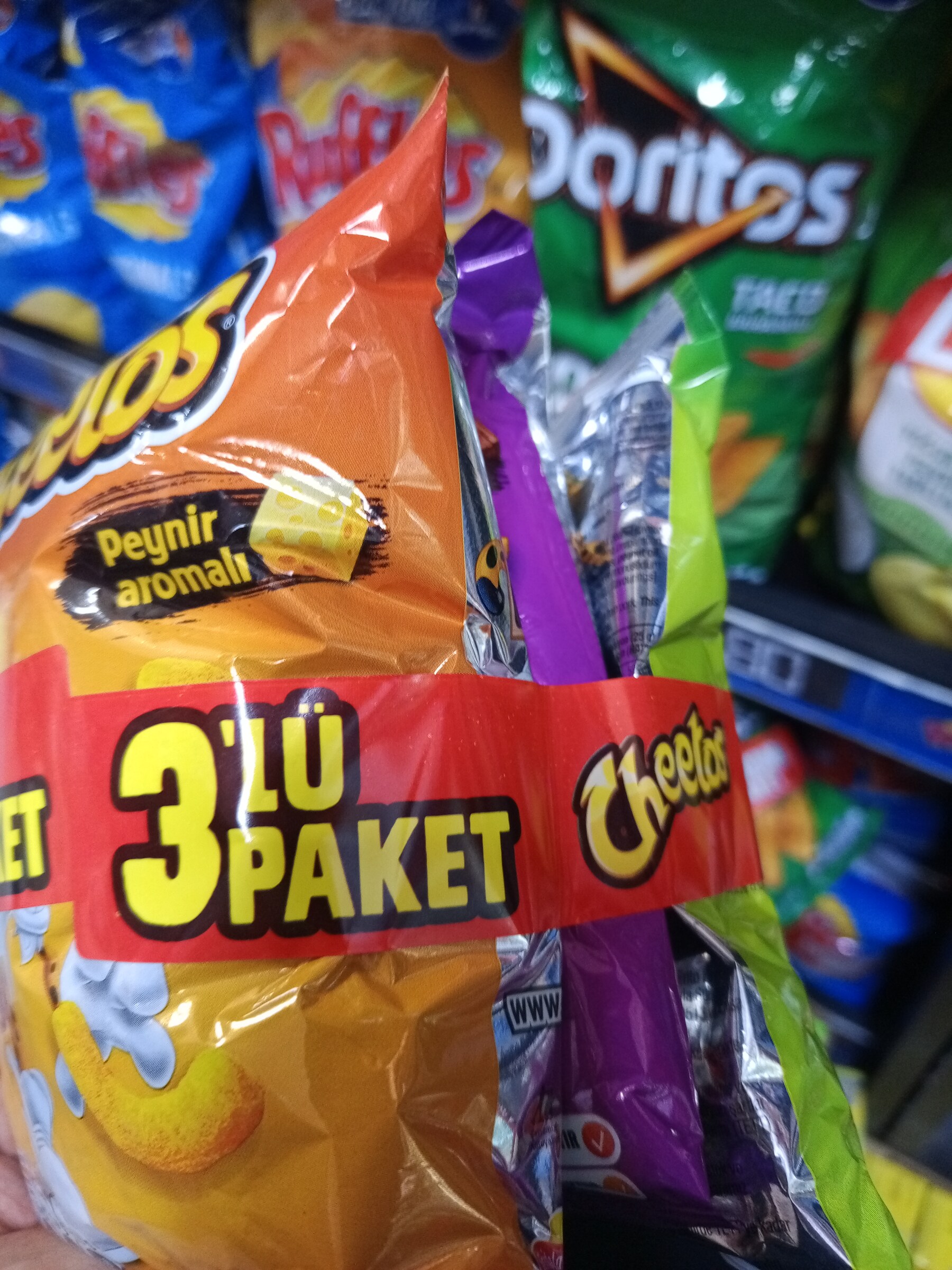 Cheetos 3 lü paket
