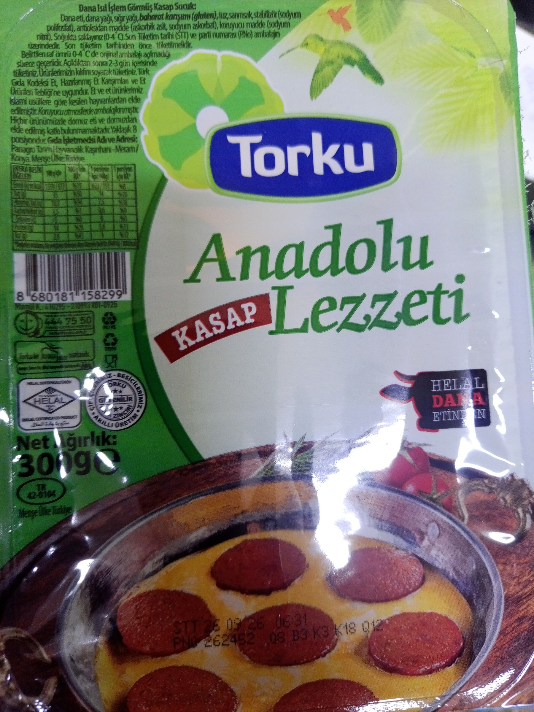 Torku dana sucuk 300 g
