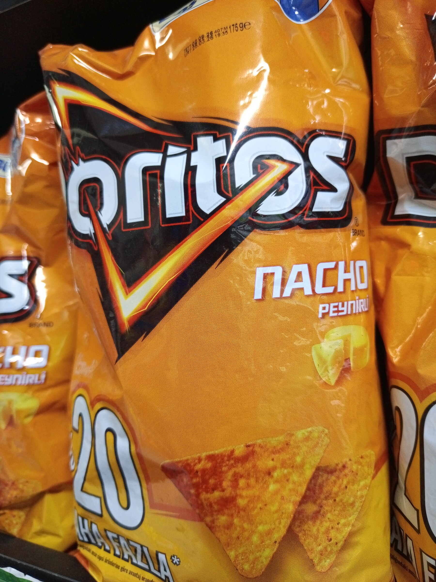 Doritos nacho peynirli 180 g